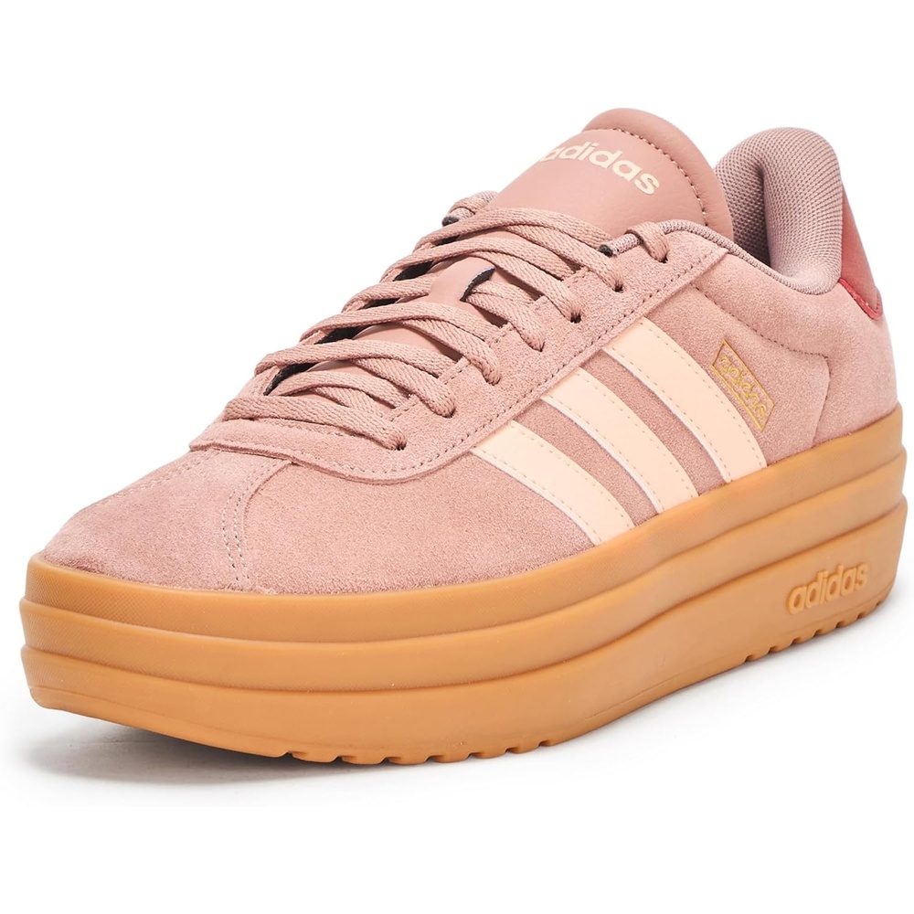 image:imageadidas Womens Vl Court Bold SneakerWarm ClayPowder CoralGum
