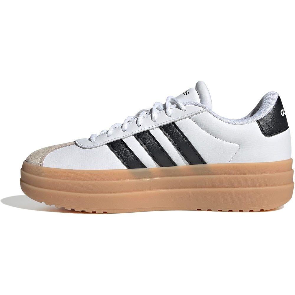 image:imageadidas Womens Vl Court Bold SneakerWhiteBlackWonder Beige