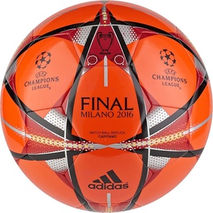 adidas Capitano Soccer Ball(Scarlet/Black/Solar Gold)