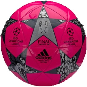 adidas Capitano Soccer Ball(Shock Pink/Black/Night Metallic)