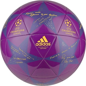 adidas Capitano Soccer Ball(Shock Purple/Purple/Solar Gold)
