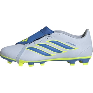 adidas Club Fold-Over Tongue Firm GroundMulti Ground Soccer Cleats – Pink, White(Crystal Sky/Ray Blue/Team Solar Yellow)
