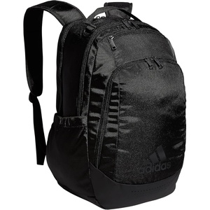 adidas Defender Sports Backpack with Shoe Compartment, Soccer Bag(Black/Black)