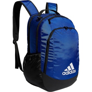 adidas Defender Sports Backpack with Shoe Compartment, Soccer Bag(Team Royal Blue)