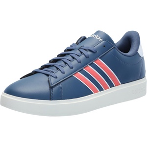 adidas Men’s Grand Court 2.0 Shoe(Preloved Ink/Preloved Scarlet/White)