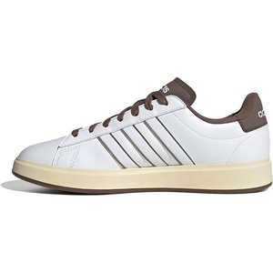 adidas Men’s Grand Court 2.0 Shoe(White/White/Earth Strata)