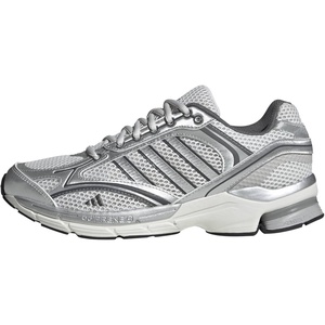 adidas Men’s Spiritain 2000 Sneakers(Crystal White/Silver Metallic/Grey)
