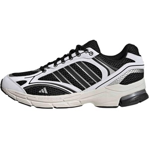 adidas Men’s Spiritain 2000 Sneakers(White/Black/Matte Silver)