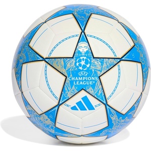adidas Unisex-Adult UEFA Champions League Soccer Ball(White/Dark Blue/Pantone/Matte Gold)
