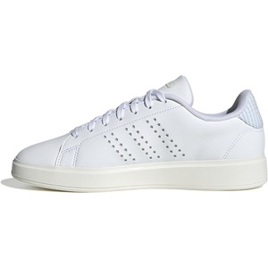 adidas Women’s Advantage 2.0 Sneakers(White/Blue/Off White)