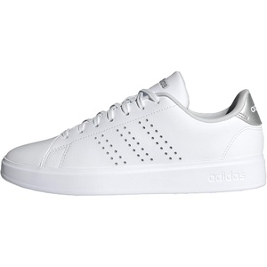 adidas Women’s Advantage 2.0 Sneakers(White/Grey/Silver Metallic)