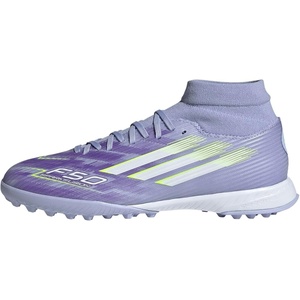 adidas Womens F50 Sparkfusion League Firm GroundArtificial Ground Soccer Cleats – Purple(Violet Tone/Lucid Lemon/Purple Rush)