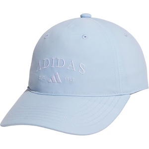 adidas Women’s Sport Essentials Baseball Cap – Athletic Relaxed Strapback Hat(Glow Blue/White)