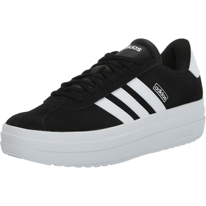 adidas Women’s Vl Court Bold Sneaker(Black/White/White)