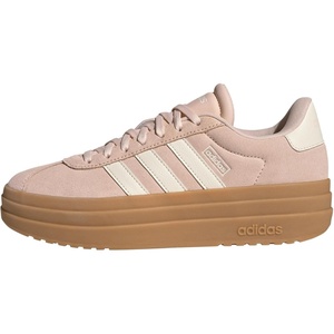 adidas Women’s Vl Court Bold Sneaker(Blush Pink/Off White/Gum)