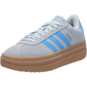 adidas Women’s Vl Court Bold Sneaker(Halo Blue/Blue Burst/Cyber Metallic)