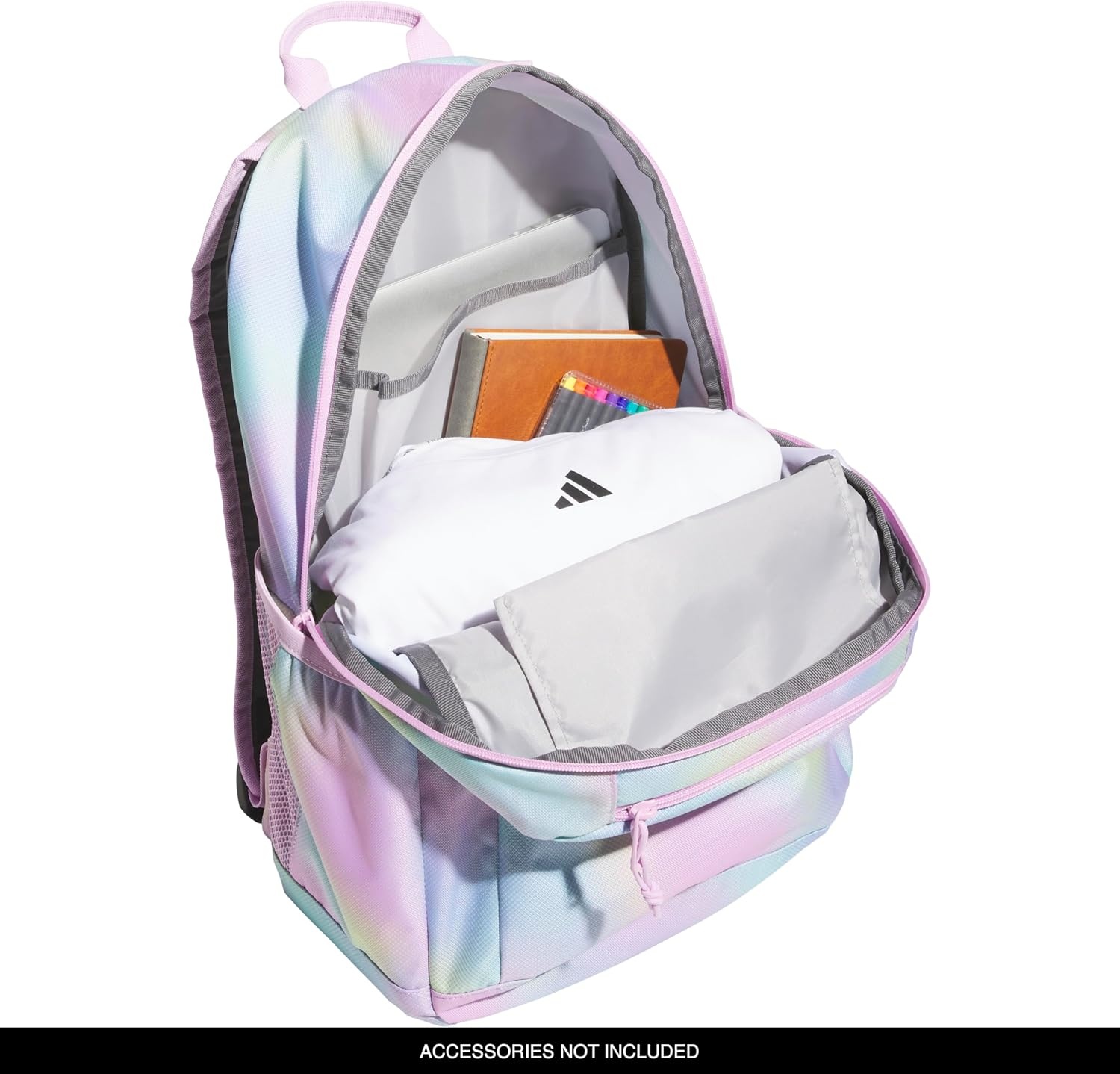 image:imageadidas Kids Affiliate Backpack School Bag for Girls and Boys 27LHalftone Gradient Bliss LilacBliss Lilac Purple
