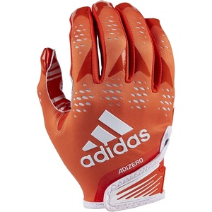 Adidas Adizero 12 Adult Football Receiver Gloves(Orange/White)