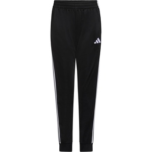 adidas Boys 3-Stripe Jogger Pants | Big and Little Kids | 100% Polyester Athletic Training Pants with Elastic Waistband(Black)
