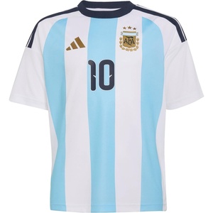 adidas Youth Argentina World Cup 2026 Apparel(White/Icey Blue/Argentina Messi)