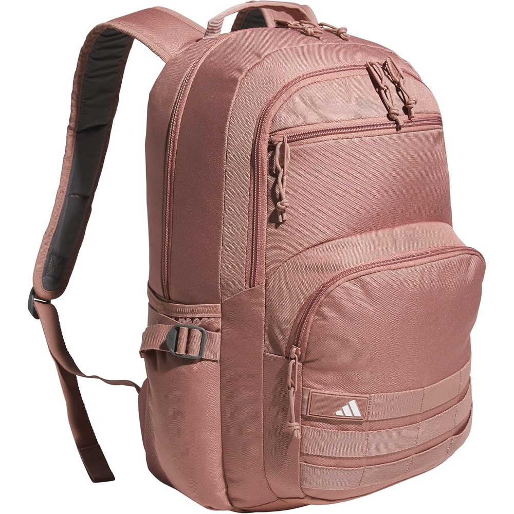 image:imageadidas Impulse Backpack for Laptop School and Travel 29LWarm Clay PinkGrey FourInterval