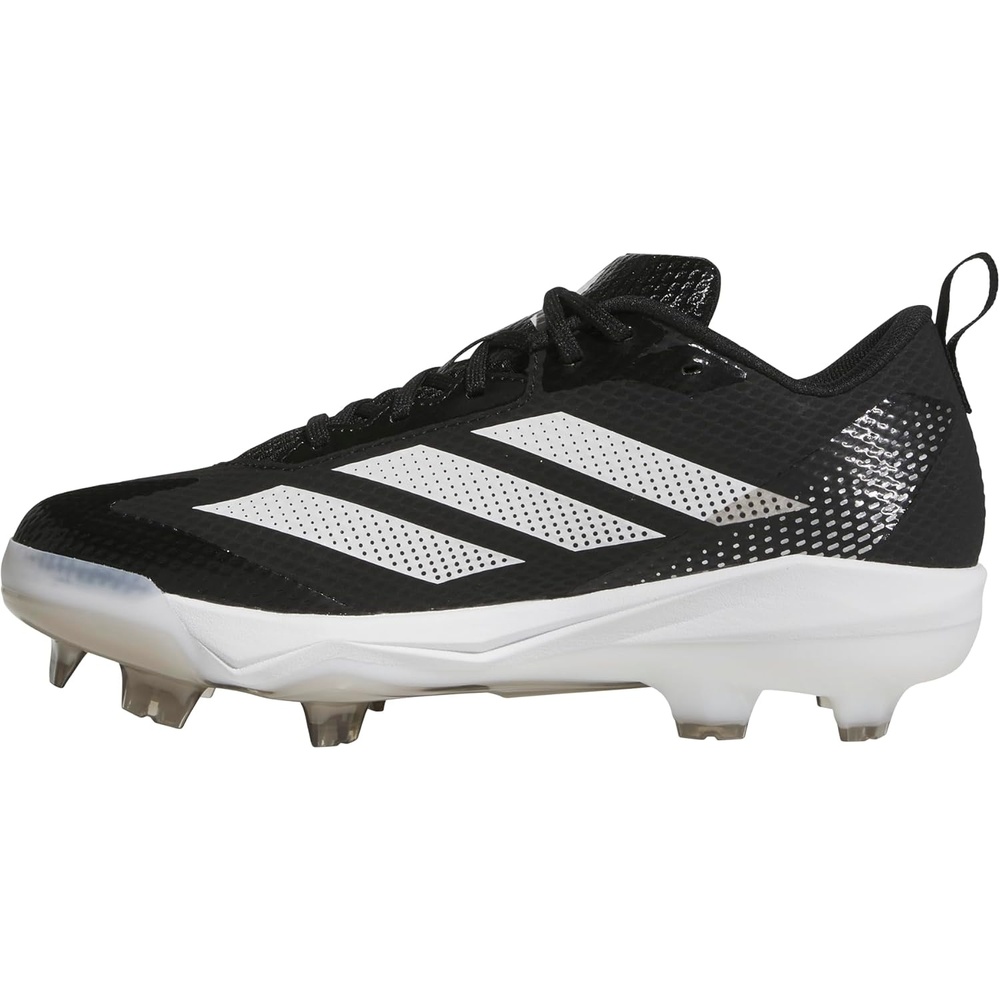 image:imageadidas Womens Adizero Instict TPU 20 Softball CleatsBlackWhiteSilver Metallic