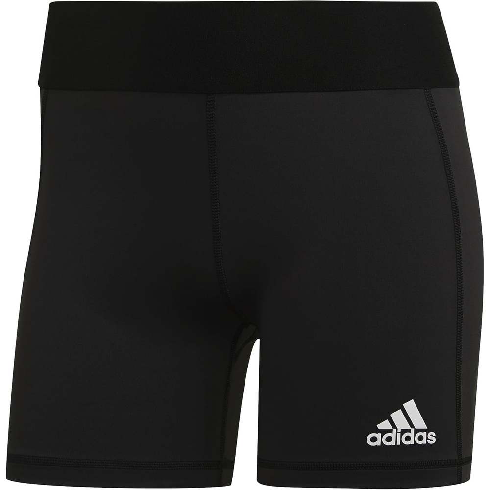 image:imageadidas Womens Techfit Volleyball ShortsBlackWhite