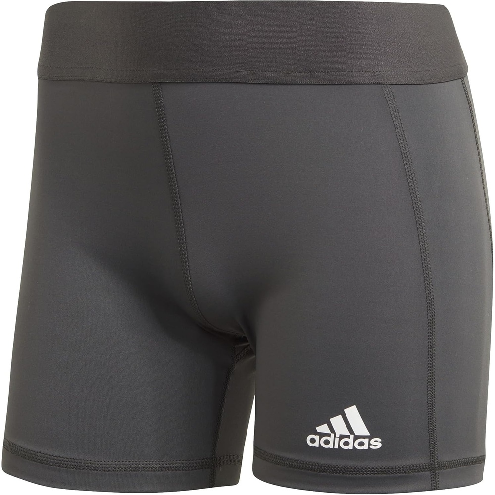 image:imageadidas Womens Techfit Volleyball ShortsTeam Dark GreyWhite