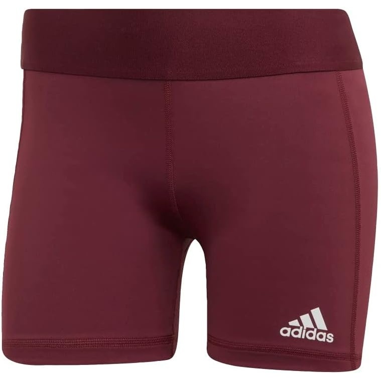 image:imageadidas Womens Techfit Volleyball ShortsTeam MaroonWhite