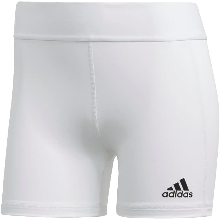 image:imageadidas Womens Techfit Volleyball ShortsWhiteBlack