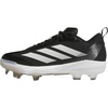 Black/White/Silver Metallic