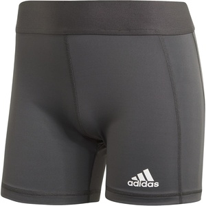 adidas Women’s Techfit Volleyball Shorts(Team Dark Grey/White)