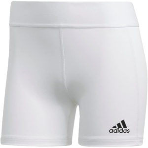 adidas Women’s Techfit Volleyball Shorts(White/Black)