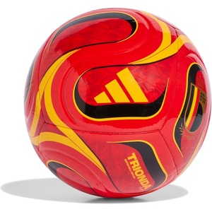 adidas FIFA World Cup 26™ Trionda Soccer Ball(Red/Team Power Red/Black/Belgium)